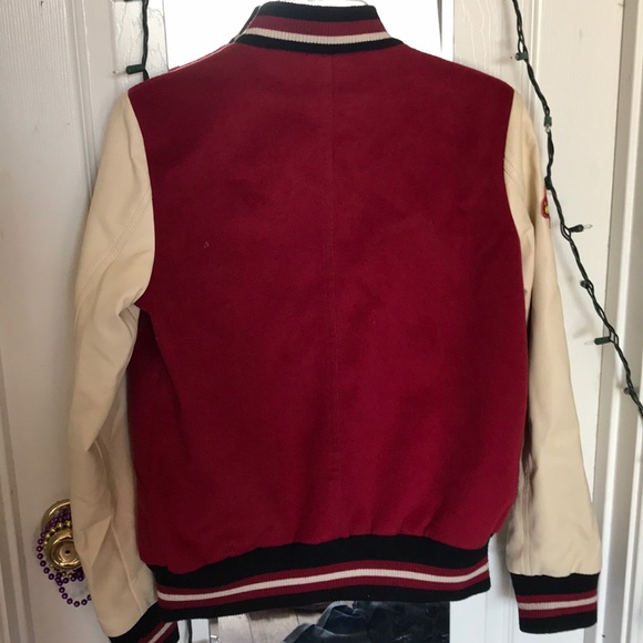 Red/black/off white lettermen jacket - Picture 5 of 5